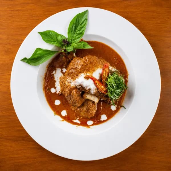 Slow Braised Panang Curry Beef Ribs
