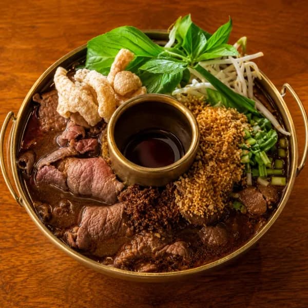 Rib Eye Boat Noodle Pot